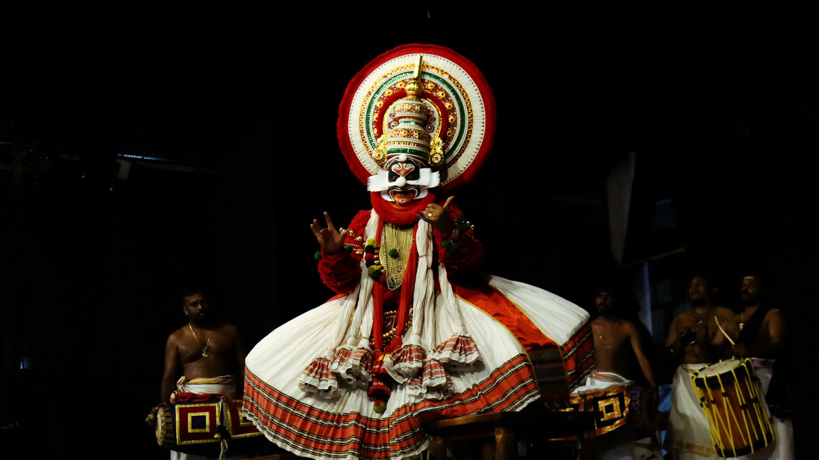 Traditional Kathakali performance